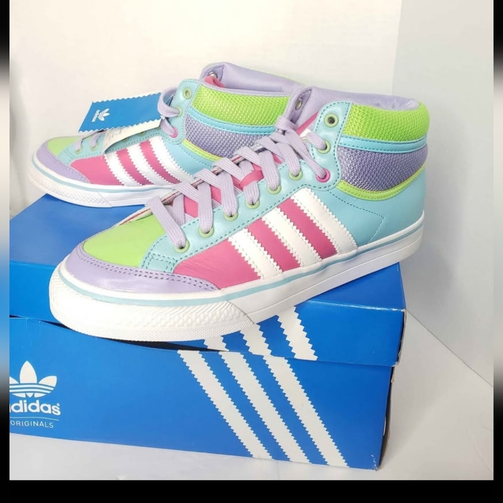 Adidas Americana New Old Stock Collectible Shoes Pastel COLORS NEW NWT 8.5 Women